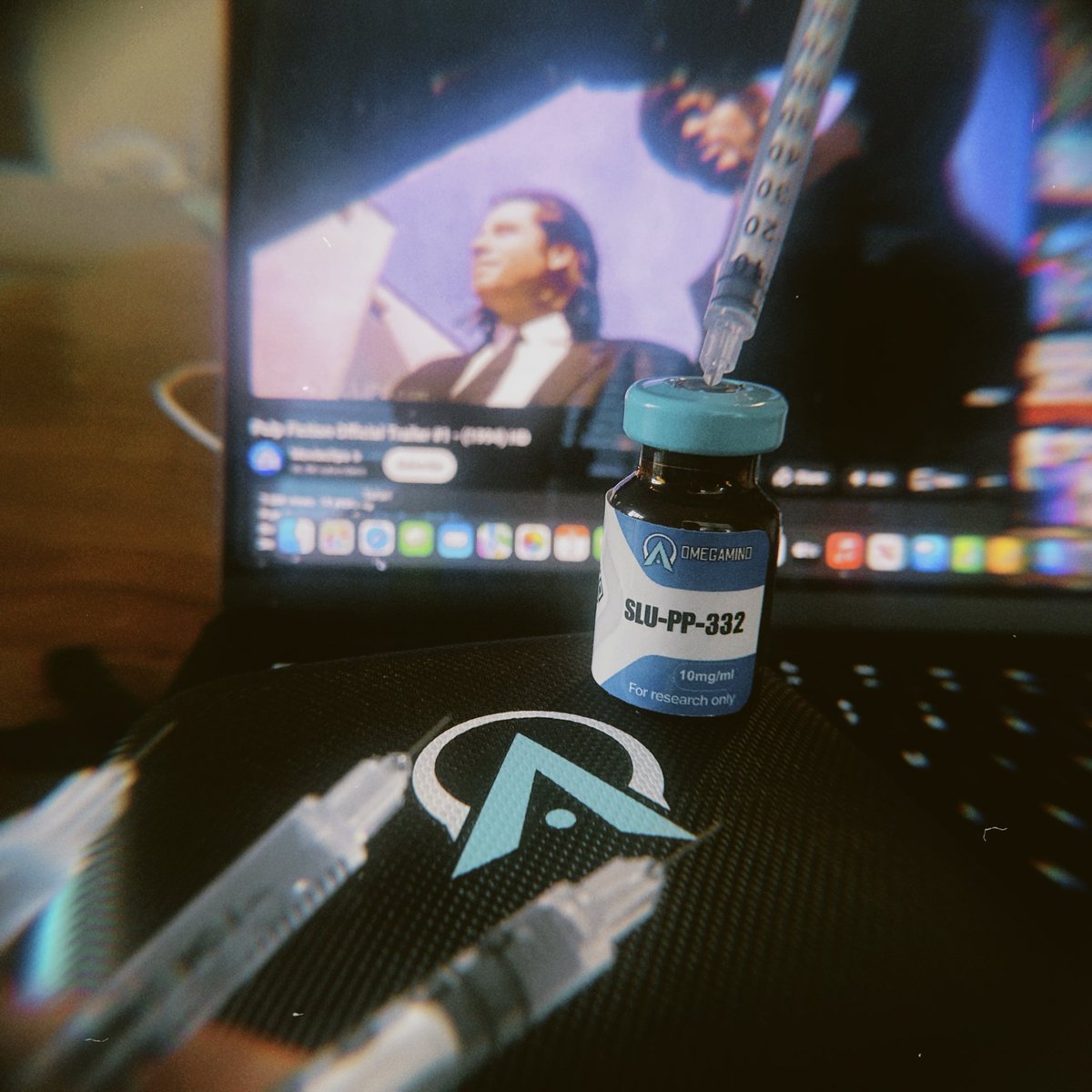 peptidexpertft's tweet photo. Tussi Power Stack 2.0 activated

- Injectable SLU PP 332 (nobody has this but Omegamino)
- NAD+
- Mots-C
- L Carnitine 

also started doing carbs pre workout. committing to this stack all of July. 

let’s get after it today 💪🏽 https://t.co/f5Zotp1IX4