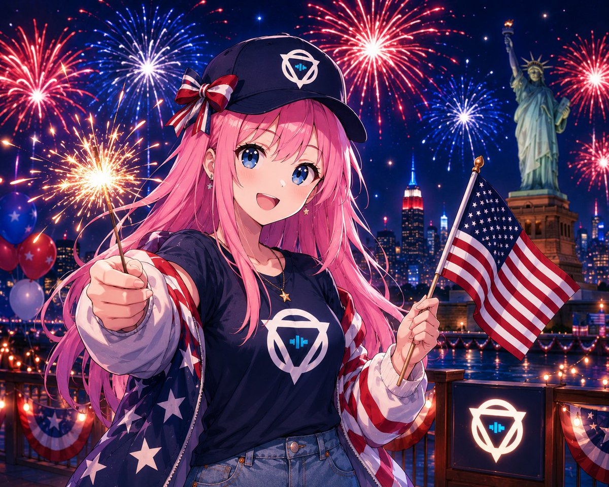 Thetasaku's tweet photo. 🇺🇸✨ Happy 4th of July to everyone celebrating today! 🎆🌸
Here's to celebrating freedom, innovation, and the incredible communities that bring us together.
Have a safe and amazing Independence Day! ❤️🤍💙
#FourthOfJuly #USA #ThetaNetwork #Thetasaku #Web3 #CryptoCommunity #AI https://t.co/TbXN1f4Get