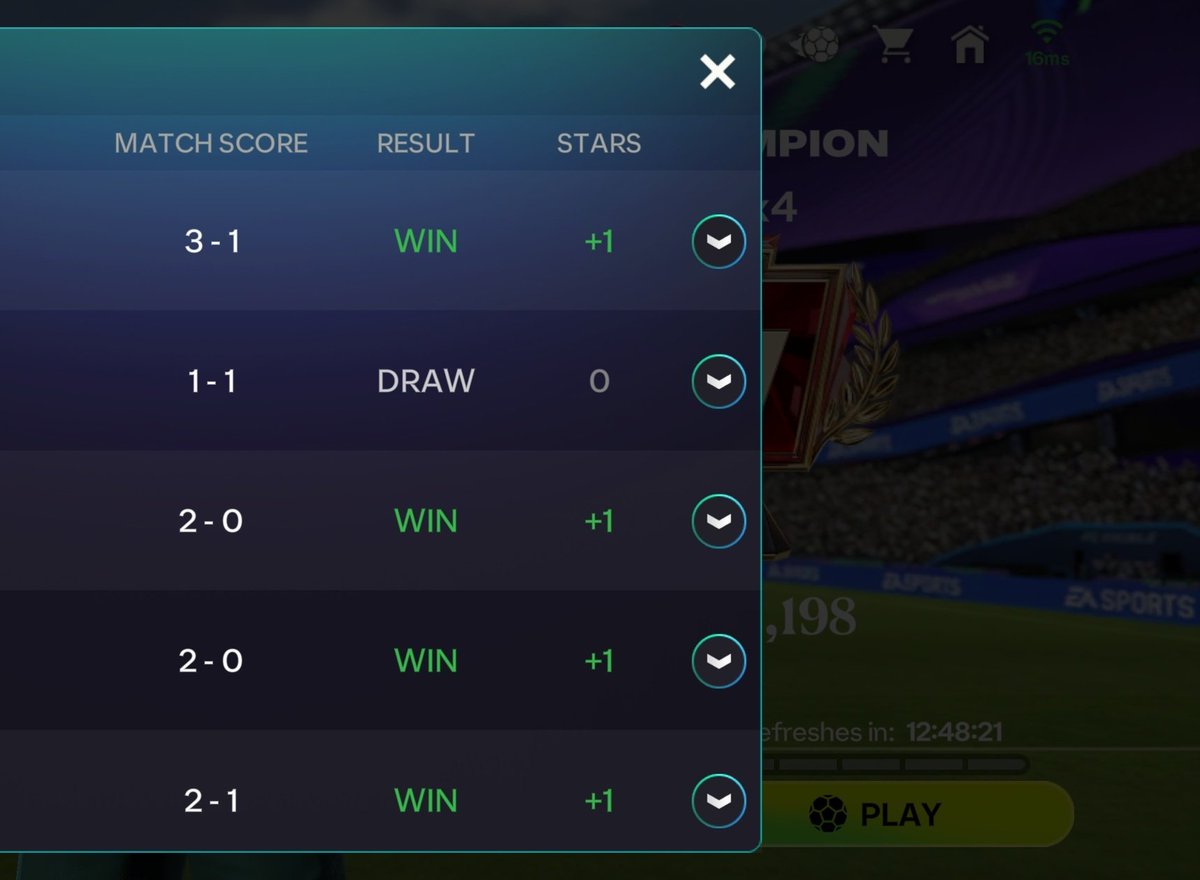 buildocto's tweet photo. @TheMuff92303225 @EASFCMOBILE Yea atp I'm just playing my 5 dailies https://t.co/4MP0aY7gmL