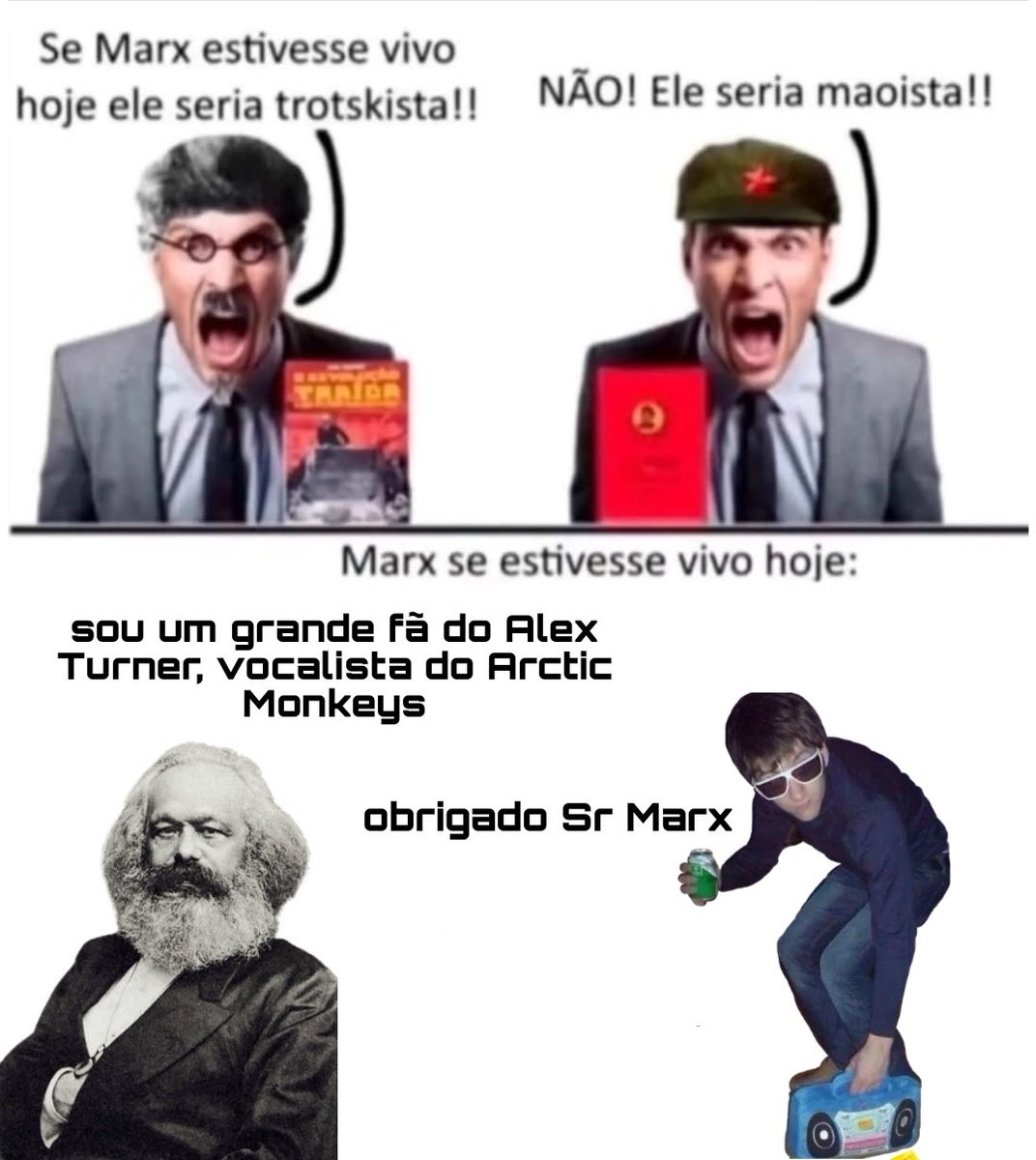 ArcticAcre's tweet photo. Eu também, Marx, eu também https://t.co/lAC4LlqWhU