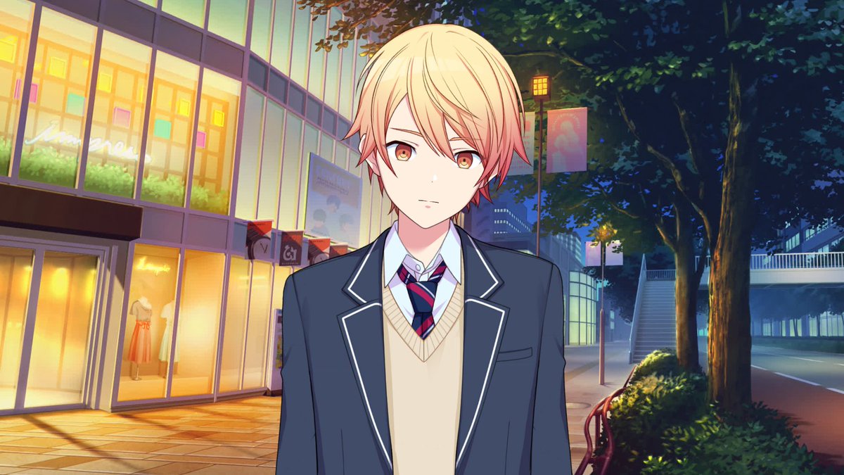 GearBearArc's tweet photo. So I just made a small discovery that apparently Tsukasa's 2D school uniform model also has faded eyes with no light in them just like his casual outfit and unit costume... https://t.co/4iCX92C5VM