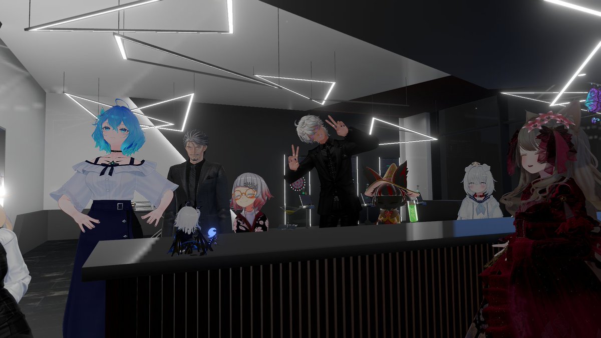BARAngel825's tweet photo. #BARAngel #VRchat
本日もBARAngelにご来店いただきありがとうございました！
本日も急遽オジシャンBARから2人ほどタイミーとして来ましたがいかがだったでしょうか？楽しんでいただけたのなら幸いです！
次回の営業日は7月7日(火)です！
またのご来店心よりお待ちしております！ https://t.co/omcXdvibRT