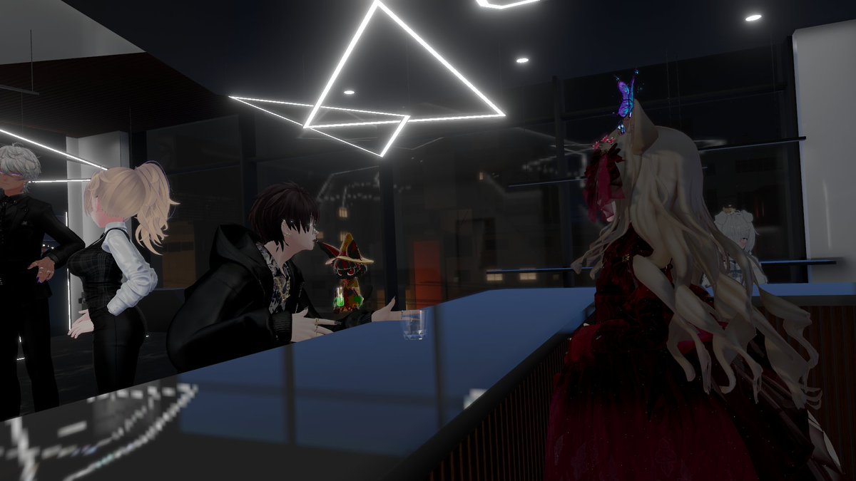 BARAngel825's tweet photo. #BARAngel #VRchat
本日もBARAngelにご来店いただきありがとうございました！
本日も急遽オジシャンBARから2人ほどタイミーとして来ましたがいかがだったでしょうか？楽しんでいただけたのなら幸いです！
次回の営業日は7月7日(火)です！
またのご来店心よりお待ちしております！ https://t.co/omcXdvibRT