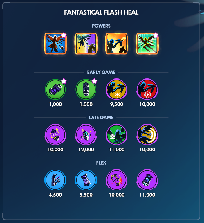 skiesti_'s tweet photo. Helloooo Stadium enjoyers! Here's the build I've been using this season, it focuses on Flash Heal, Ability Power, and Cooldown Reduction! 😇

Build Code: P0NYQ

If you want a detailed explanation, check the link below! ⬇️ https://t.co/kVQDGSqNve