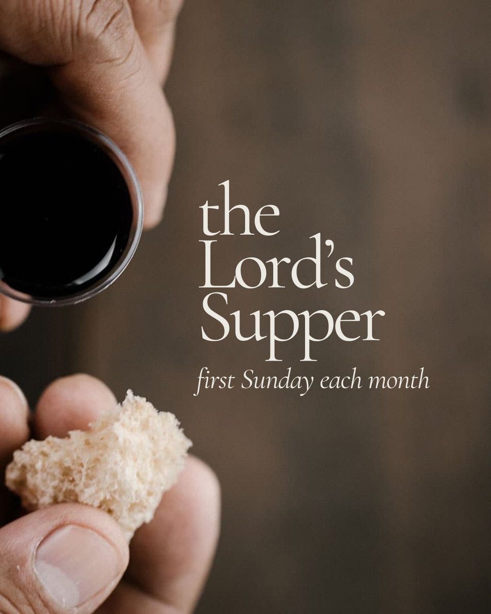fellowshipCL's tweet photo. ✝️ The Lord's Supper is a gracious gift of fellowship with the Triune God through the new covenant in the blood of Jesus Christ. Through ordinary elements, we find spiritual nourishment and proclaim His death with thanksgiving until He returns. This Sunday at Fellowship. https://t.co/HKPqpHVpot