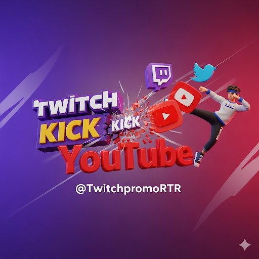TwitchpromoRTR's tweet photo. High-energy ranked grind hitting
Twitch, Kick & YouTube🚨
Drop link LIVE • Twitch→Kick→YouTube→link
Let’s build an unforgettable stream!
Follow 👉 @The12thStrawhat 🤝
#gaming
#youtube
#twitch
#kick
#twitchstreamers
#youtubestreamers https://t.co/NyYk7hG8HJ