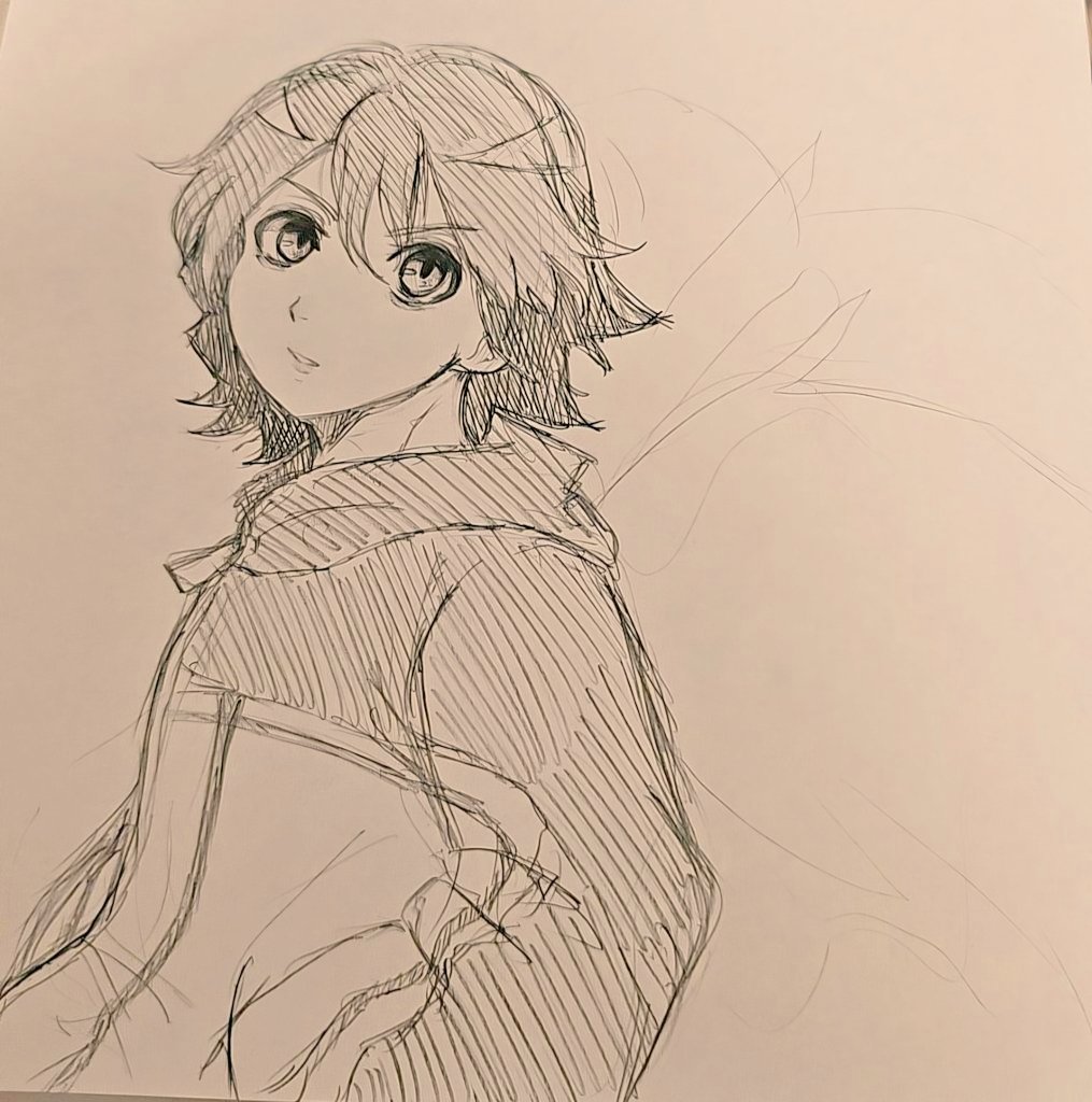 rua_inazuma's tweet photo. 過去絵ですがリア友がロフトのコラボに行くときにフィディオくんが当たりますようにという願いを込めて描いたイラストです！✨ https://t.co/rLhuuY315S