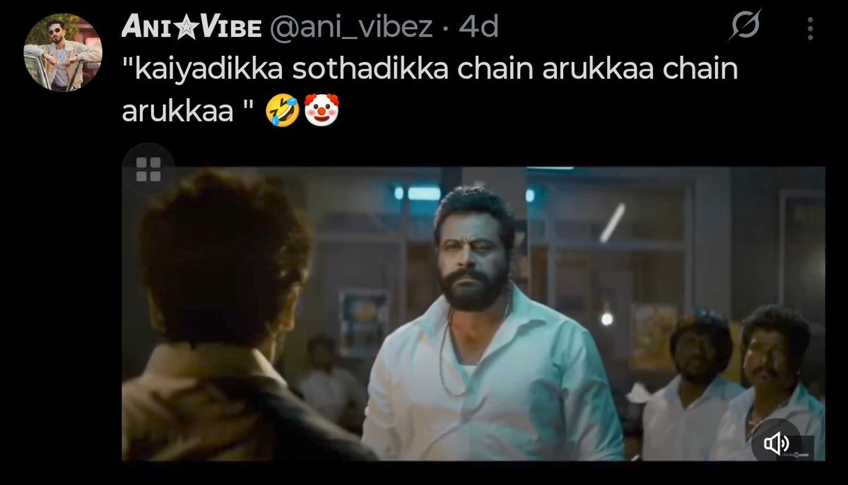 sarcastesh's tweet photo. @Raghul_018 @sharmaaaa__ Idhu thaan lyrics aah , naan kooda thappa nenachiten https://t.co/0tUNb9XXcc