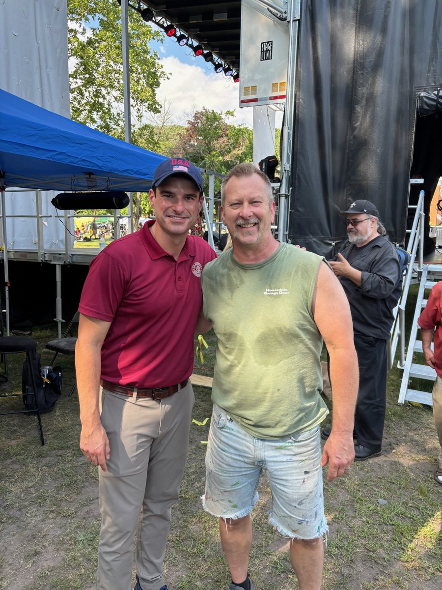 RepBresnahan's tweet photo. From our founding to now, America's strength has always come from its people. Thank you to everyone who joined us in Honesdale yesterday as we continue to celebrate America's 250th birthday. 🇺🇸 https://t.co/ypQR840UpB