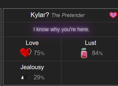 mickeyhearted's tweet photo. The Kylar event where IW takes control of kylar, is so ????? #dol #degreeoflewdity #Kylartheloner #dolkylar #degree_of_lewdity https://t.co/PMIuapAqdY
