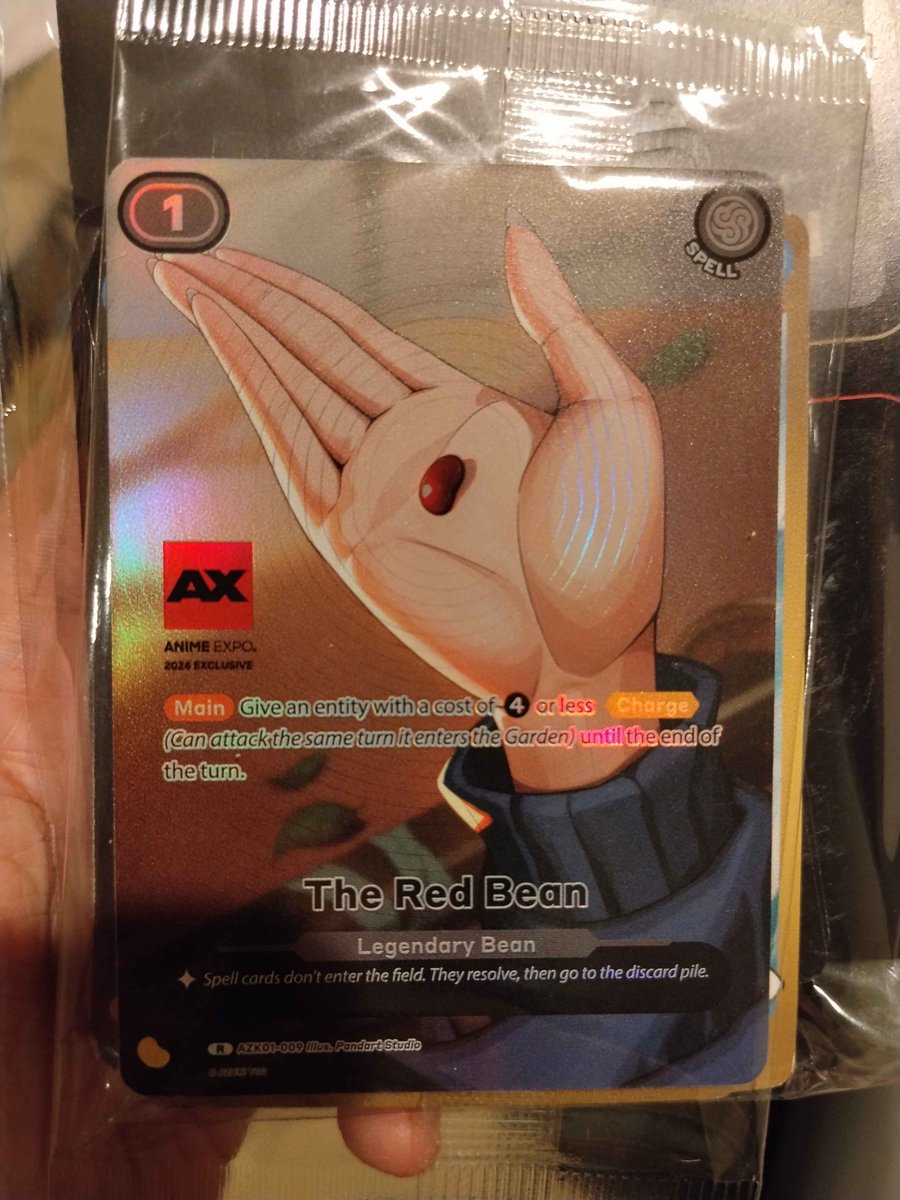 Red Bean アニメエキスポ The プロモ メルカリ 小豆TCG Anime Expo TCG