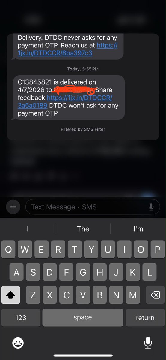A5HEN1012's tweet photo. @DTDCIndia I was to be delivered a shipment today, and this is what happened - it never reached my location, I got no call from any executive and just received a message that it was delivered.

Please dont try to deliver if you can’t but please try to be honest. Please rectify. https://t.co/kEdqPBQ0s2