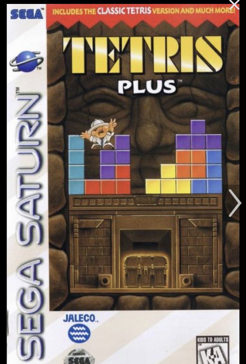 bwon35's tweet photo. Sega Saturday-Tetris Plus (1996)……Sega Saturn……@retrojoystickx…….@RetroGamersClub……#segasaturday……#ilovethe90s……#tetrisplus……#jaleco……#jalecogames……#segasaturn……#segaforever……@SEGAkatana……. https://t.co/VCjf9hdvL8