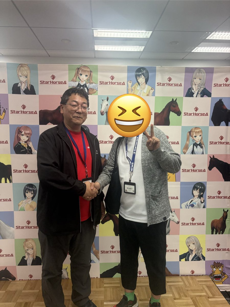 hisapi00's tweet photo. 今日は座談会2026へ参加しました〜
運営の皆様、ご参加されたプレイヤーな皆さまお疲れ様でした🙇‍♂️
とても楽しい時間を過ごせて感謝しております
モチベーションも上がったので、より一層スタホライフを楽しんでいきます😆
さくまさん、岡林Dさん
昨年に引き続きツーショットありがとうございました🥰 https://t.co/z2icG56CnL