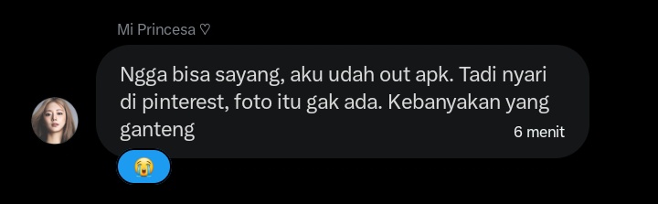 enoeaj's tweet photo. @Thuyu "kebanyakan yang ganteng" udah tau kebiasaan aku kalau foto sukanya yang plenger ya sayang 😭 https://t.co/fQnw9GAze7