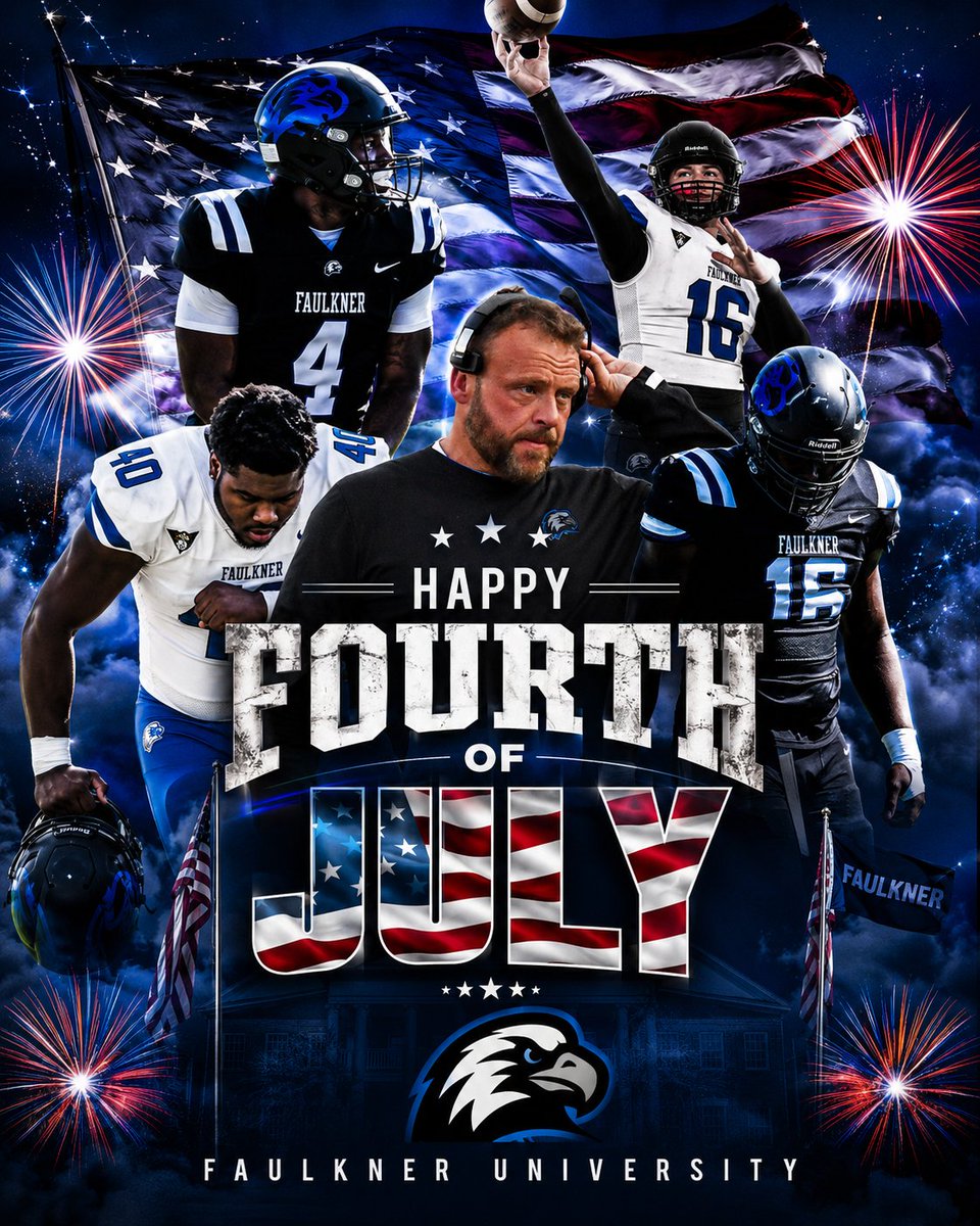 Coach_Oz1646's tweet photo. Happy 4th of July 🇺🇲🦅 #250 https://t.co/ut45utiAle