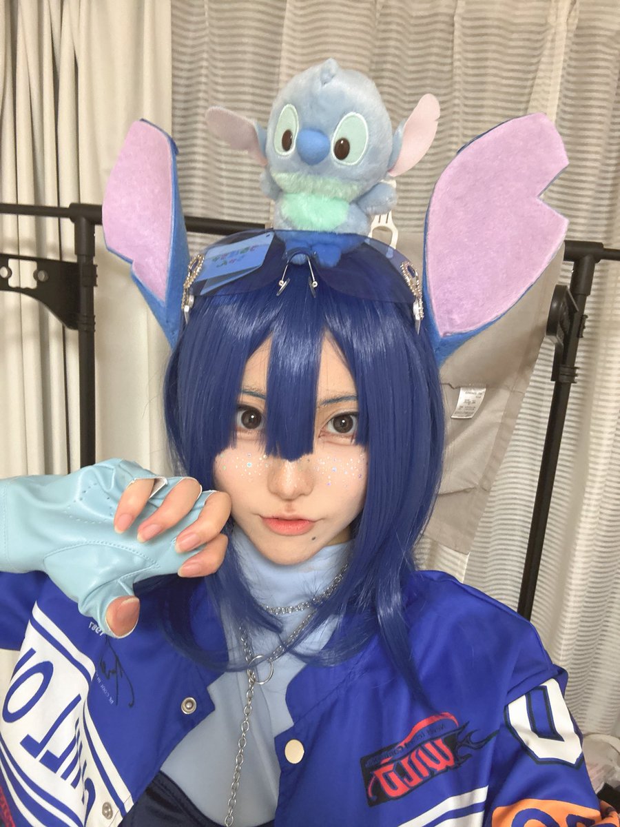 Akane984629's tweet photo. 昨日はｽﾃｨｯﾁの練習してました
耳はマブが作ってくれたよ
クオリティ激高で謙遜しやがるので大感謝祭開催しました💖😇😎🥳 https://t.co/X9fHkRQgu9