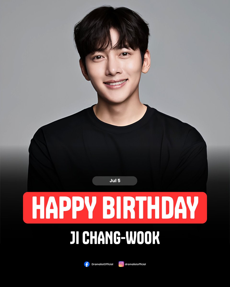 _dramalist's tweet photo. 🎉 Happy 39th birthday to South Korean actor Ji Chang-wook! 🎂✨ https://t.co/0ygg8tZqNm