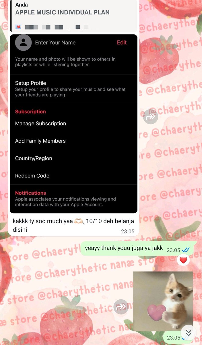 chaerythetic's tweet photo. apple music indplan juga ready yapp, buat yang device nya android cuss jajan apple music indplan 1 bulan cuma 18k 
https://t.co/FqgYXnNONz

#zonauang #zonaba #zonabu #wts https://t.co/LIqbLVMToX