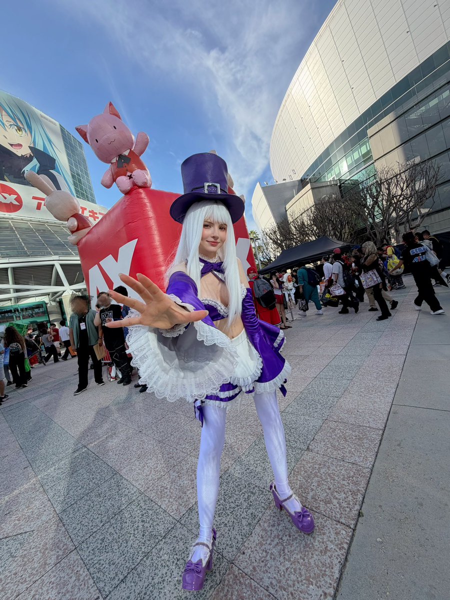 PeachMilky_'s tweet photo. Ingrid Midnight Bliss for AX Day 2!

It’s my first time wearing it and I’m so happy with how it turned out! 💖☺️
#ax2026 https://t.co/unZW9PrwZM