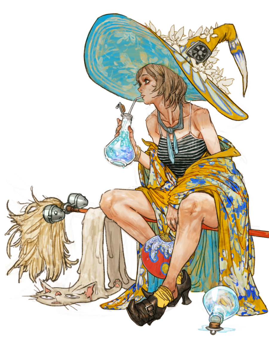 tahraart's tweet photo. The Witch in Summer 여름날의 마녀
photoshop
#tahra #tahraart https://t.co/eDN0UAv4fX