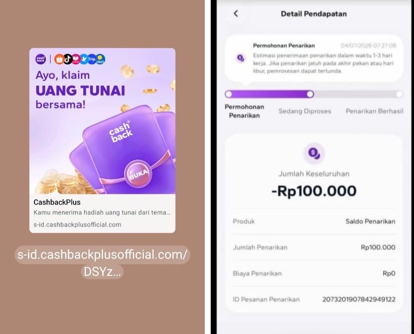 nana_traa's tweet photo. @i_m_mortal_ ka im mau info dari apk sebelah lagi ada misii lumayan dapet 100k banyak yang udah dapet si infonyaa

https://t.co/fjmT7kgyxD https://t.co/yZxxYUtp0X