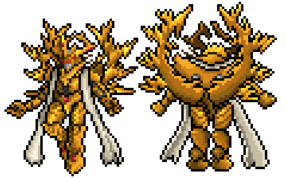 otro_jorch's tweet photo. Who's that Digimon? Is is a bird, a plane, Jupitermon?
No! It's Deusmon (and it's an Appmon, not a Digimon)
#Deusmon #VITALBRACELET #pixelart #DigimonStoryOlymposXII #fanart #デジモン #fangame #Appmon
It's back design might lack details, the 3D model didn't had colours https://t.co/iI5G7MrWup