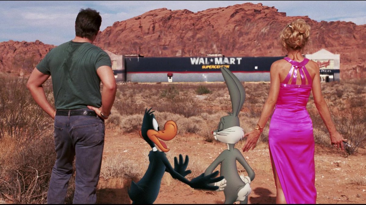 _claypot's tweet photo. roger rabbit looks fantastic to this day but i think people overlook how much looney tunes back in action nailed the 2d/cgi blend. have we lost the technique? https://t.co/FsCtzKGGxz