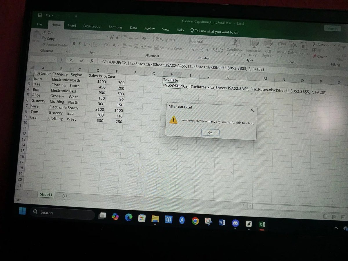 justicethbarber's tweet photo. First time using Microsoft Excel, courtesy MSVA. Learning Data analysis.
Let's hoping to make something big out of this 💫
@MSVirtualAcad https://t.co/bjfmsocSxk