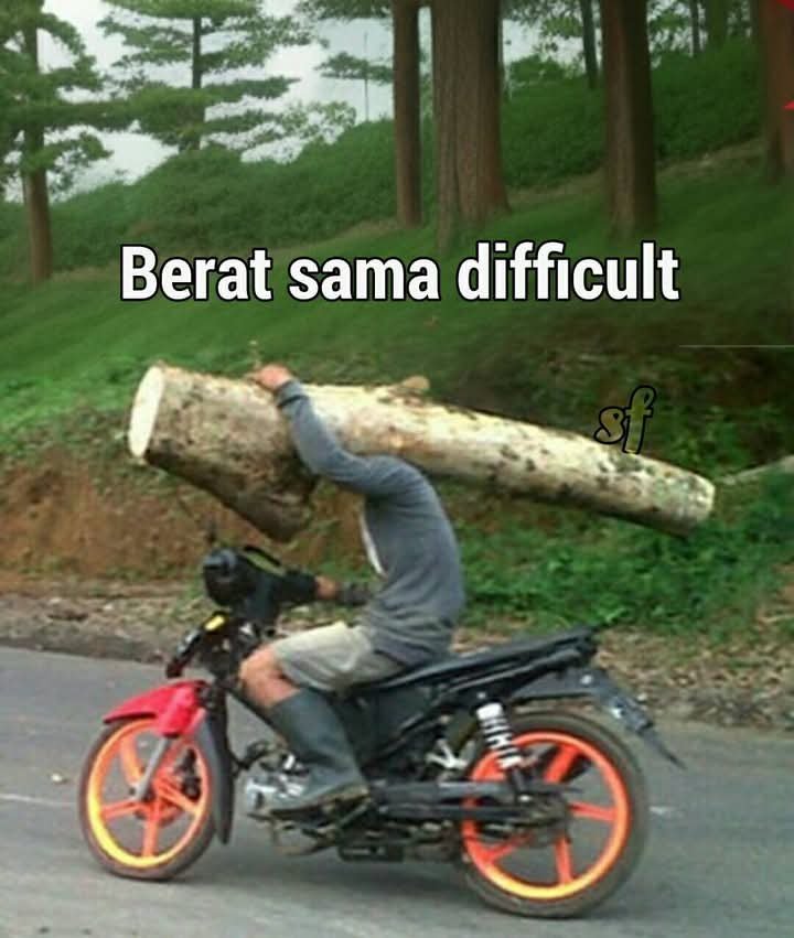 MarnoMbois's tweet photo. jika merasa bebanmu berat, ingat kata pepatah https://t.co/DF4q51hDib