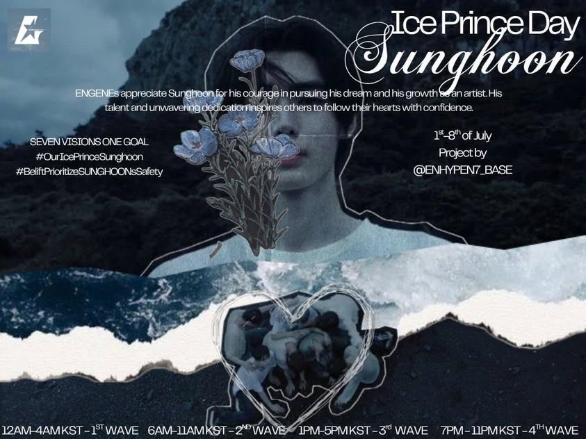 AlsoEvan77's tweet photo. DROP TAGS 🌟

ENGENEs appreciate Sunghoon for his courage in pursuing his dream and his growth as an artist. His talent and unwavering dedication inspires others to follow their hearts with confidence.

SEVEN VISIONS ONE GOAL
#OurIcePrinceSunghoon
#BeliftPrioritizeSUNGHOONsSafety https://t.co/UruqdeUlIa