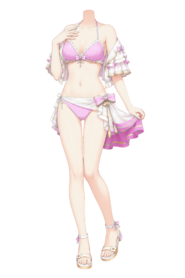 Hachie_Lab's tweet photo. 【フリー素材】フリルビキニ👙✨

明日7/5は #ビキニの日 ！ 立ち絵に重ねるだけで、夏の海にぴったりな可愛い水着姿が完成します🙌全9色展開！ 画像保存でそのまま使えます👇(透過PNG)

➕フォローや❤️いいね・🔁RPで応援してもらえると励みになります🐝💕
#VTuber素材 #フリー素材 https://t.co/Y8Ssf58Ohq