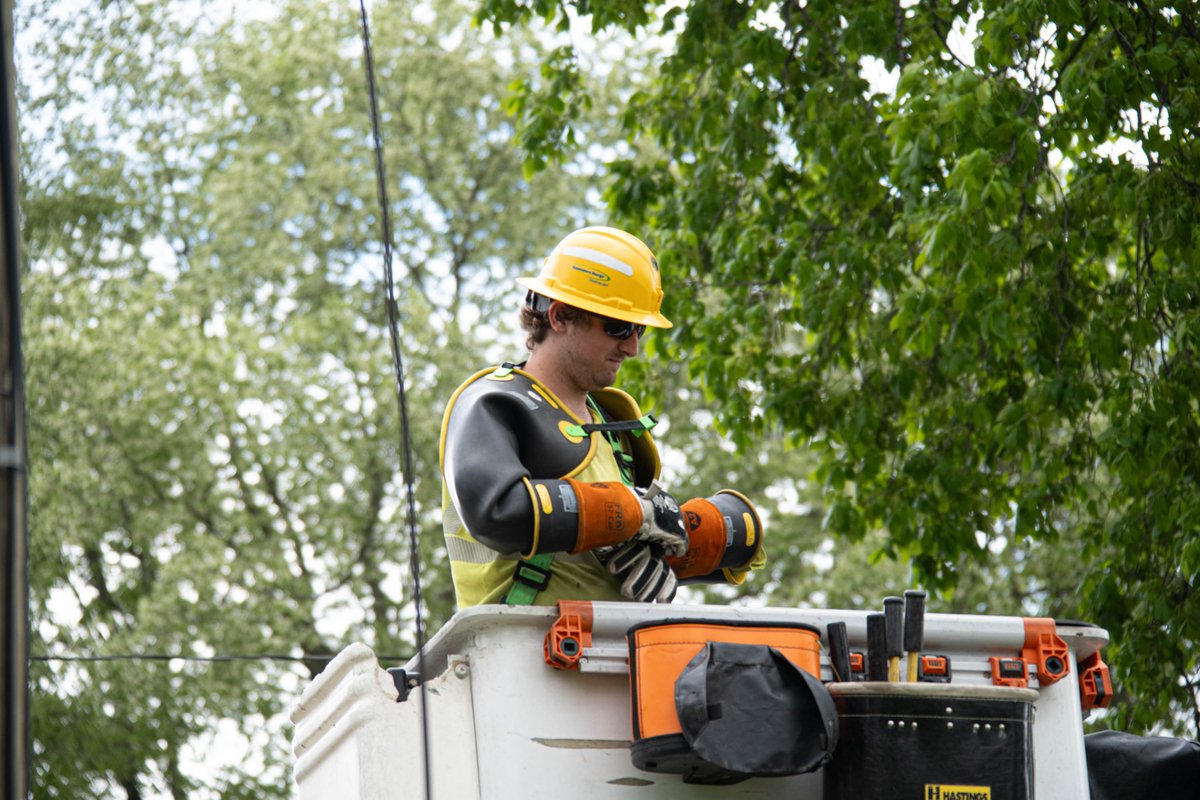 ConsumersEnergy's tweet photo. As we celebrate our nation's 250th birthday, know our crews will stay hard at work across the state, working around the clock to restore power to those impacted by yesterday's storms.
Crews are working to remove fallen trees that have downed wires and poles. But we know that work takes time, and it can be challenging and disruptive for you and your holiday plans.
That's why every available resource is focused on getting service restored safely and as quickly as conditions allow.
We appreciate your patience and support as we work to bring every customer back online.