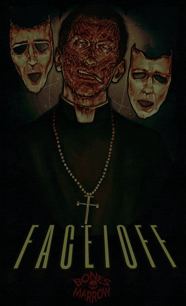 B0NESMARR0W's tweet photo. its called face/off because they took their faces off to face off https://t.co/ukqBqtHL3p