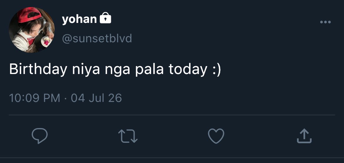 st4rsnxtdoor's tweet photo. I sang you a happy birthday, but I promised to myself that I won’t call.

— #taeshan / #ihtaes one twt au https://t.co/I7FLzfR8U9