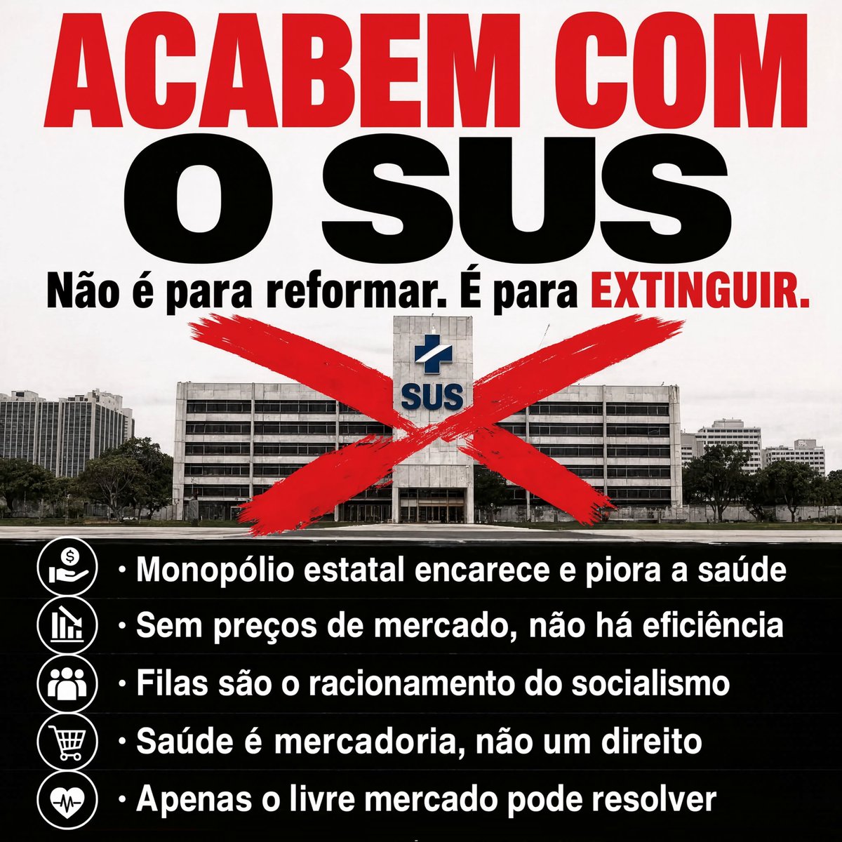 ancap_wins's tweet photo. O SUS não deveria existir. https://t.co/vTA5vHcBi3