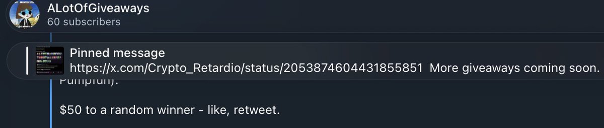 Crypto_Retardio's tweet photo. $2500 - $5000 a month in social giveaways continues!

Want to win? Just like, retweet, and comment.

The next 3 winners for $100 each 🤍🤍🤍

@CryptoBlaBla
@Octo_fr0g
@NewStateToMoon

Our community has tools/support for all trading timeframes and all asset classes from bonds, stocks, top 10 crypto, community/utility projects to new launches.

Invites below 🔽 solana:9cRCn9rGT8V2imeM2BaKs13yhMEais3ruM3rPvTGpump solana:BcHEaaTCvycPwwsJ9yQTXdHP9X2gCLkznDbZ8VySpump solana:FMqh9mqR6drPZqqW6wPqLHxX4rqNDWGhYLaMfoaJpump