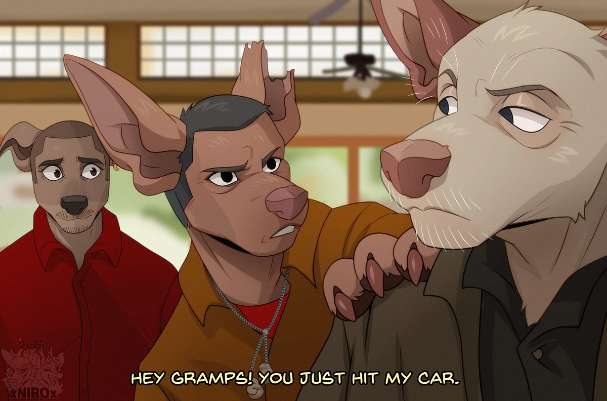 Ragnarosslyng's tweet photo. Ohh yeah we got some BCS sighthound redraws
#furry #bettercallsaul #bcs https://t.co/f532Oj3wGK