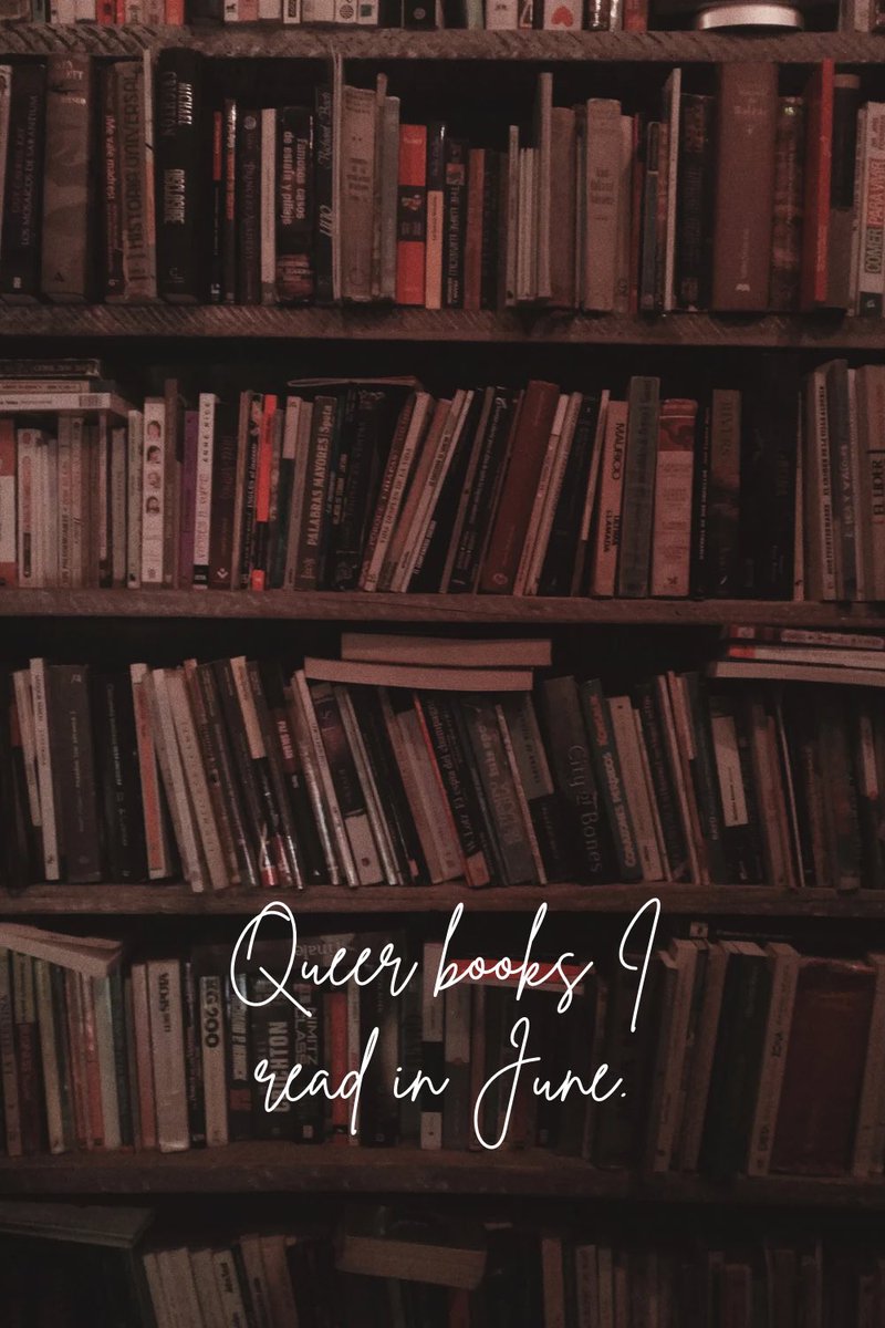 JosephEfemena1's tweet photo. Queer books I read in June.
I think I’d do this more often. Although, I almost ran mad trying to put the edits together.😭
This might be the least number of books I’ve ever read in a month. #UnseriousReader
#books #booktwitter #queerbooks https://t.co/LxxQ8Tya5W