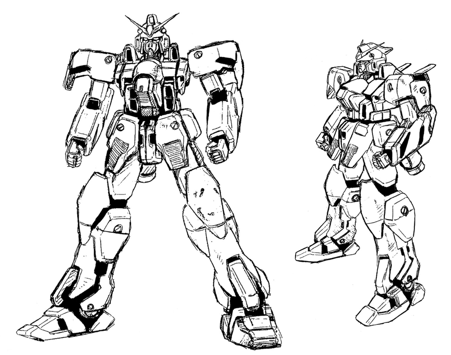 MON0EYE's tweet photo. Discovering these early Victory Gundam draft designs by Hajime Katoki. https://t.co/frlNNgXZkk
