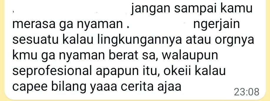ayesazzu's tweet photo. maksud gua gimana mau dibuat nyaman klo emg ga sejalan... https://t.co/3PoFgbaItD