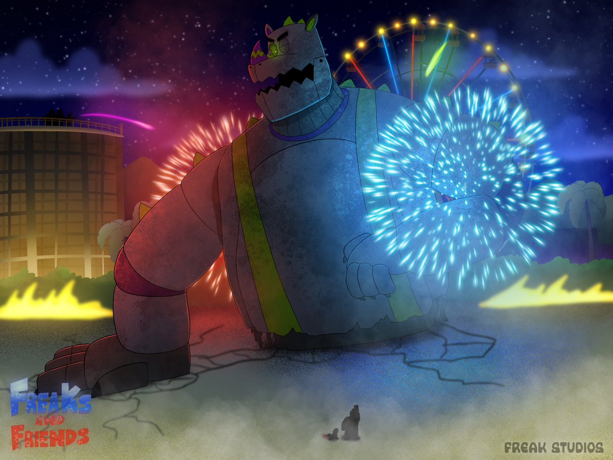 FreaksStudio85's tweet photo. A strange 4th of July for gallo and hide friends https://t.co/yUBhmqlmXY