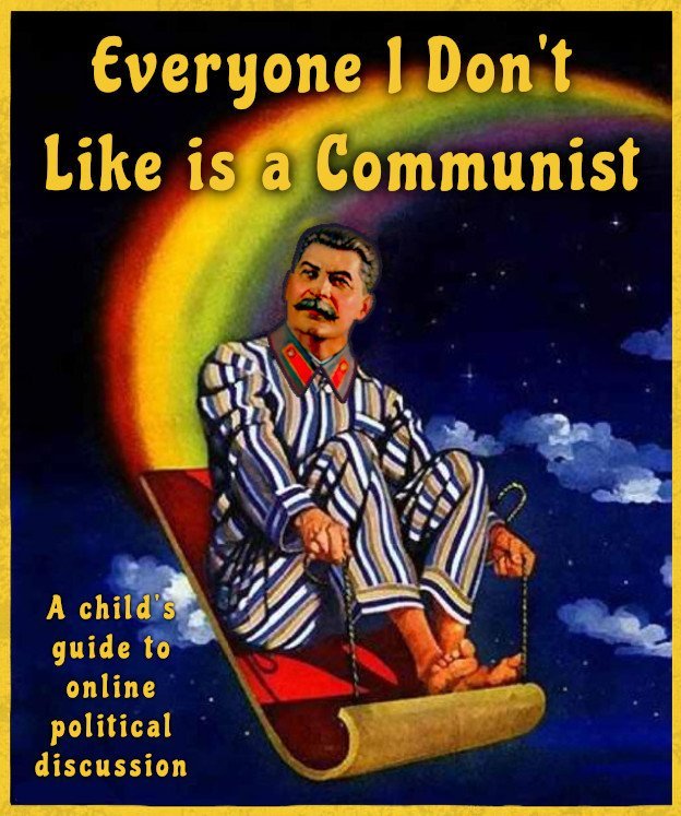 asten77's tweet photo. @JesseBWatters @karolineleavitt There's like... 20 communists in the whole country.

What a fucking idiot. https://t.co/KrzGN01yX5
