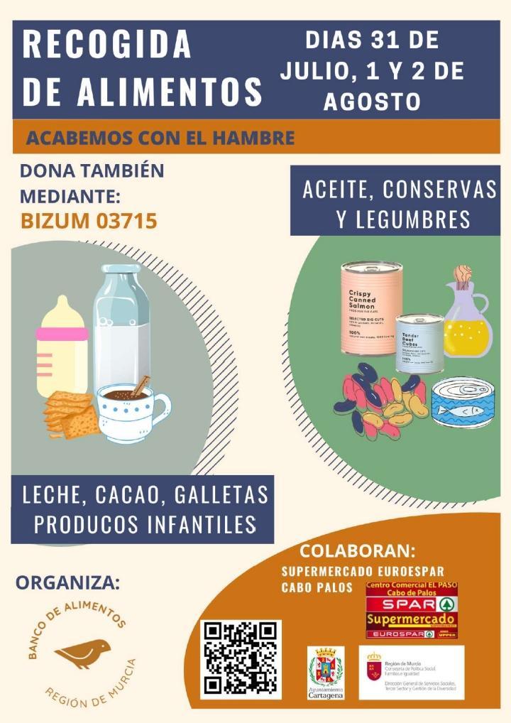 juangomezayala's tweet photo. Banco de Alimentos de la Región de Murcia. Hoy hemos querido dar a conocer la próxima campaña de recogida de alimentos. Verano 2026 https://t.co/kv9GrurhT8