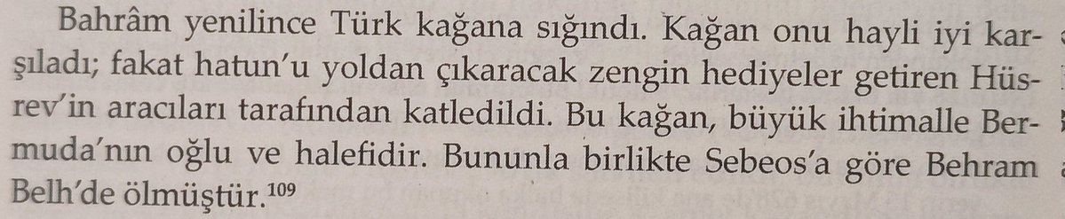 socontextalp's tweet photo. Öve öve bitiremedikleri Behram-i Çubin, Hüsrev Perviz'e karşı aldığı yenilgiden sonra Batı Göktürk kağanına sığınmak zorunda kalıyor. 

Ha, bu olmasa bile Behram Kürt değil. Kardeşlerinin isimlerinden dolayı Kürt olduğu iddia ediliyordu fakat çürütüldü. https://t.co/Zf8WcmmKGh