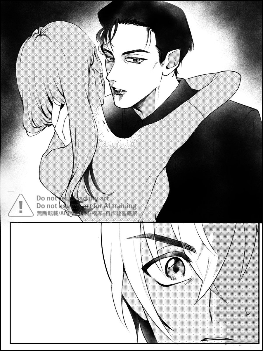 ri_mhm's tweet photo. 赤安のドラキュラパロ描きたいんよね(かけよ)
ｱｶｲがハリウッド俳優(ドラキュラ)で
ﾌﾙﾔが謎の吸血事件を追う捜査官というせっていでさ…… https://t.co/A5pVE4YHBf