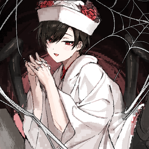 05Mgj's tweet photo. #きょうあい_アフター
展示作品を全体公開に変更しました

・コスプレごっこ(R-18)
https://t.co/LXMPXJ8M7D
・下半身蜘蛛化(R-18)
https://t.co/4ZYih5eTDF

ついでに店舗外見に使った元絵も載せます🕷️
閲覧いただきありがとうございました！ https://t.co/jTgvsDpCia