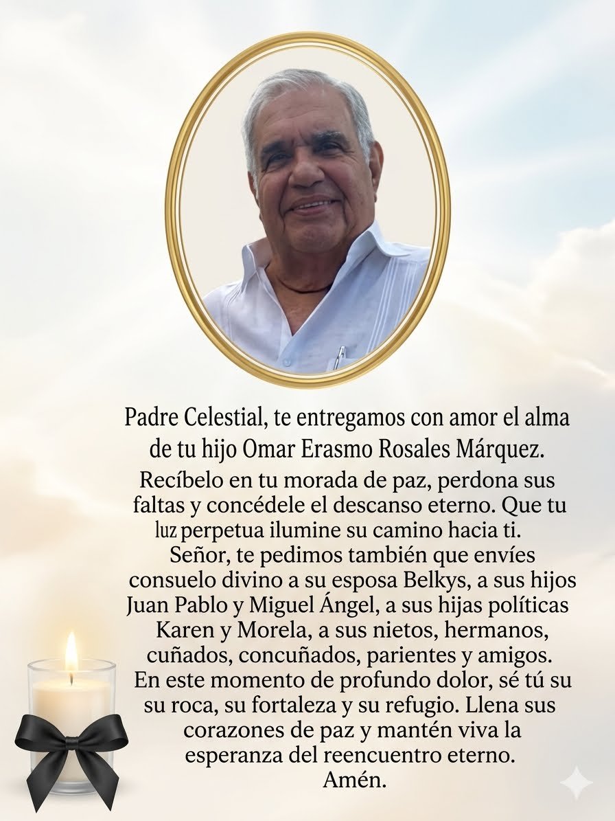 MAD59VE's tweet photo. Hoy partio nuestro querido  hermao mayor OMAR ERASMO ROSALES MARQUEZ a la Gloria del Señor.
Q.E.P.D.🙏🙏 https://t.co/tVZjIKpcrt