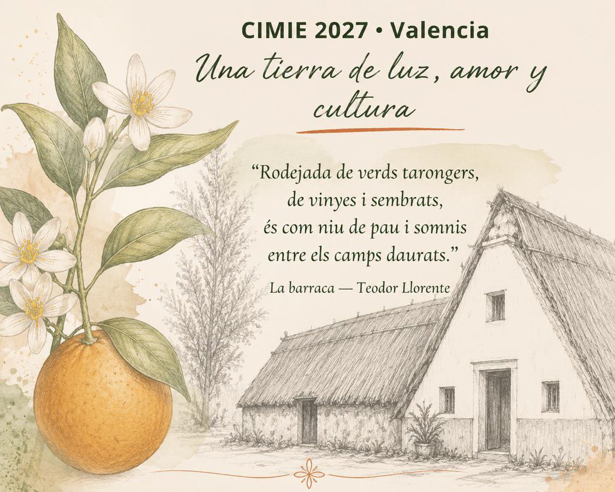 carbonell_sara's tweet photo. Desde @WhiteRose_UV de la @UV_EG es un honor anunciar que Valencia acogerá el próximo #CIMIE27 
Con mucha ilusión de comenzar a trabajar en red para que este congreso siga creciendo en impacto por su calidad científica y humana. https://t.co/1ZTKd4yCGf