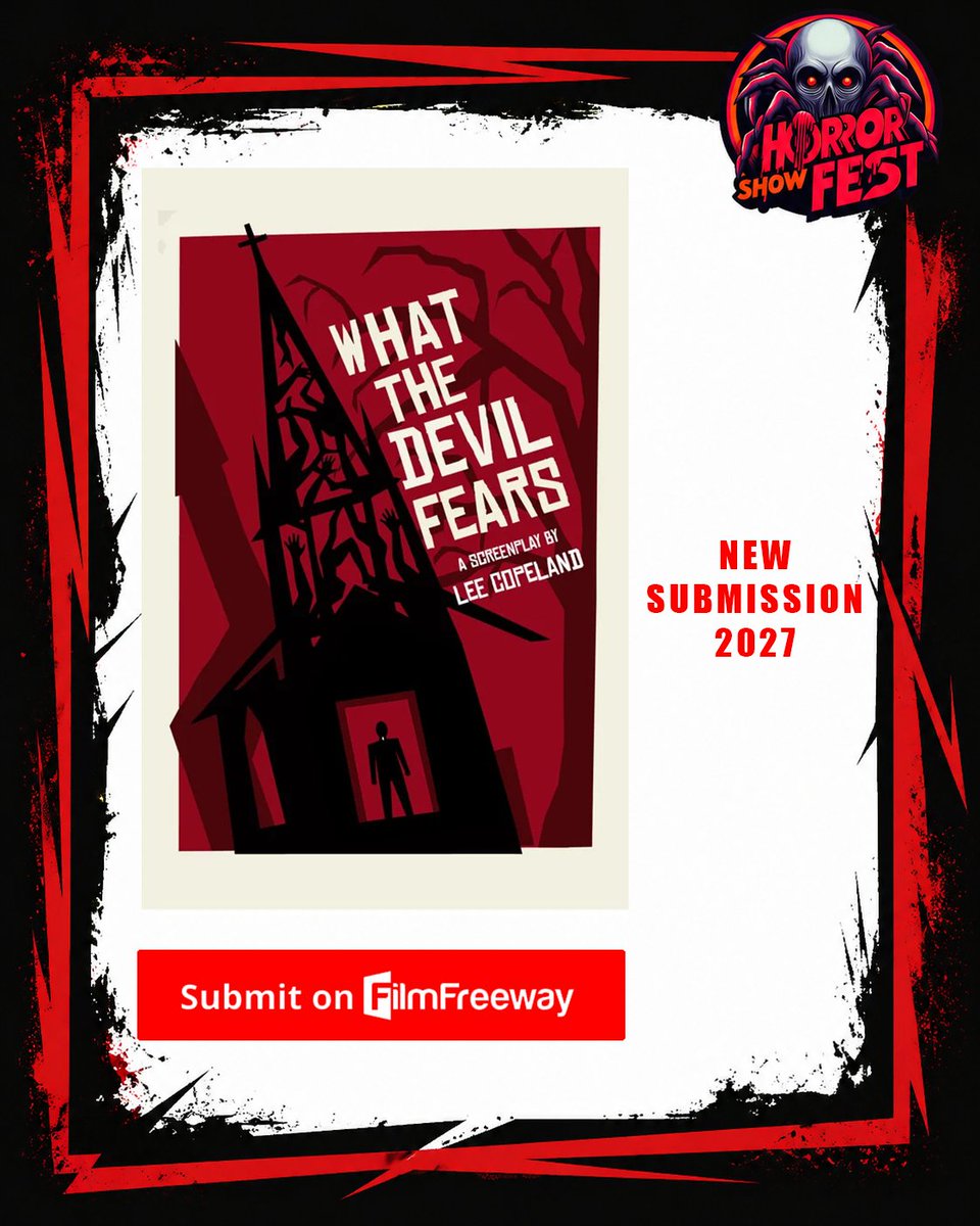 HorrorShowfest's tweet photo. OPEN CALL, SUBMIT YOUR FILM: https://t.co/WKeB6jJ1Qu #filmfestival #horror #corto #lungometraggio #cortohorror #cinemaindipendente #shortfilm #horrormovie #opencall #FilmFreeway #indiehorror #indiemovie #horrorshort #shorthorror #horrorfeature #horrorfan https://t.co/fzGsz7ggsu